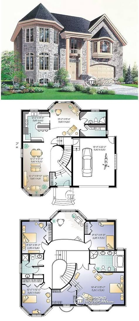 Para el rancho bien mamon House Layout Traditional, Cottage Core House Plans, Forest House Floor Plan, Sims 4 House Blueprints, Layout House Floor Plans, Sims Architecture, Earth Magic, Sims Houses, Two Story House