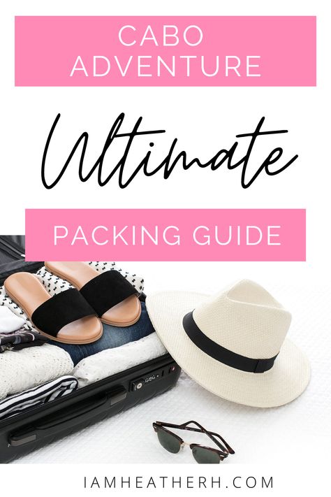 My ultimate Cabo packing guide has got you covered. From clothing essentials to must-have accessories, I've curated a comprehensive packing list to ensure you have everything you need for a smooth and enjoyable trip. Get ready to embark on your next adventure fully prepared and stress-free!