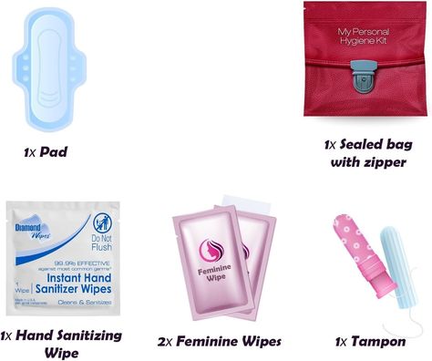 Life gets busy, but with a Personal Period Kit, you’ll never be caught off guard! Compact and discreet, these kits are designed to keep you comfortable and confident during your cycle, no matter where you are.  https://amzn.to/3Tn6mex  💖 Perfect for: ✔️ Travel & On-the-Go ✔️ School or Work ✔️ Emergencies & Unexpected Starts ✔️ Everyday Confidence Feminine Wipes, Period Kit, Hand Wipes, Personal Hygiene, Cleaning Wipes, Period, Matter, Confidence, Travel