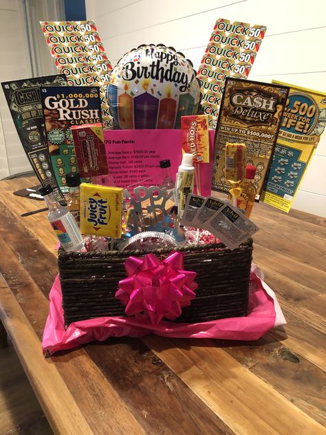 50 Birthday Baskets For Women, 50th Birthday Baskets For Women, Gifts For Mom 50th Birthday, Mom Birthday Gift Basket From Daughter, 50th Birthday Gift For Mom, Birthday Basket For Grandma, Gift Ideas For Aunt Birthday, Birthday Gift Baskets For Mom, Birthday Baskets For Mom