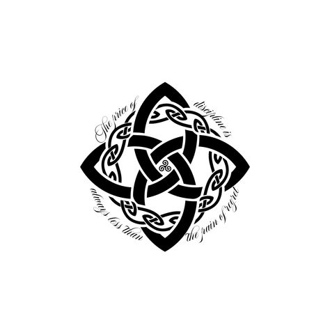 Dara Knot Tattoo, Knot Tattoos, Dara Celtic Knot, Small Wave Tattoo, Celtic Knot Tattoo, Knot Tattoo, Celtic Warriors, Modern Tattoos, Waves Tattoo