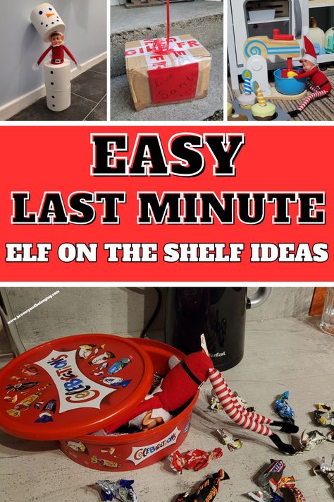 Easy Last Minute Elf on the Shelf Ideas [2024] - Elf Ideas Easy Funny, Kids Diy Christmas Gifts, Frugal Christmas Gifts, Christmas Craft Ideas For Kids, Cheap Christmas Crafts, Best Christmas Books, Kids Diy Christmas, Easy Christmas Crafts For Kids, Diy Christmas Gifts For Kids