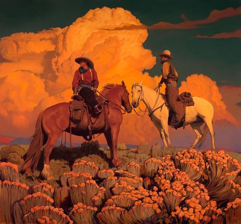 Mark Maggiori, Piskel Art, Western Artwork, Western Paintings, West Art, Cowboy Art, Hur Man Målar, Southwest Art, In The Desert