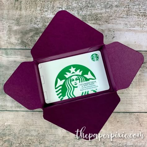 Gift Card Boxes Diy, Gift Card Holder Ideas, Gift Card Holder Template, The Paper Pixie, Pixie Gift, Paper Pixie, Diy Card Box, Gift Card Presentation, Gift Card Holder Diy