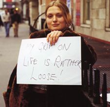 Gillian Wearing 'Signs that say what you want them to say and not signs that say what someone else wants you to say' 1992