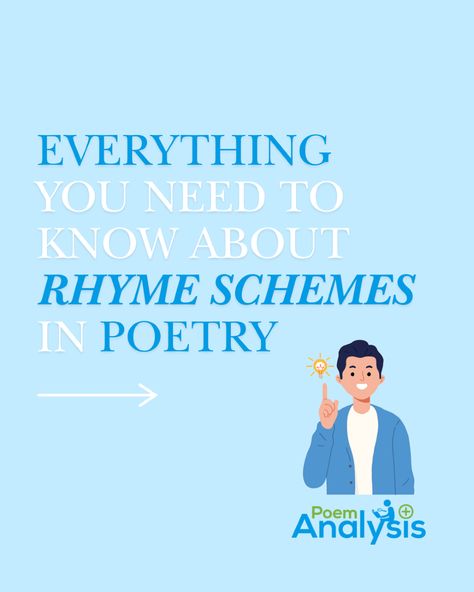 Delve into the fascinating world of rhyme in poetry!📜

Explore how rhyme schemes can create a musical flow, add depth to your message, and enhance your writing. Learn why some poets choose to stick to traditional rhymes while others break free from these patterns to express powerful emotions.

#PoetryTips #RhymeSchemes #CreativeWriting #PoetryCommunity #WritingInspiration #PoeticExpression #FreeVerse #RhymeVsNoRhyme #LearnPoetry #WritingSkills #PoetryLovers Rhyme Poetry, Rhyming Words For Poetry, Poetry Rhyme Scheme, Rhythm In Poetry, Iambic Pentameter, Free Verse Poems, Poetry Analysis, Faery Queen, Rhyme Scheme