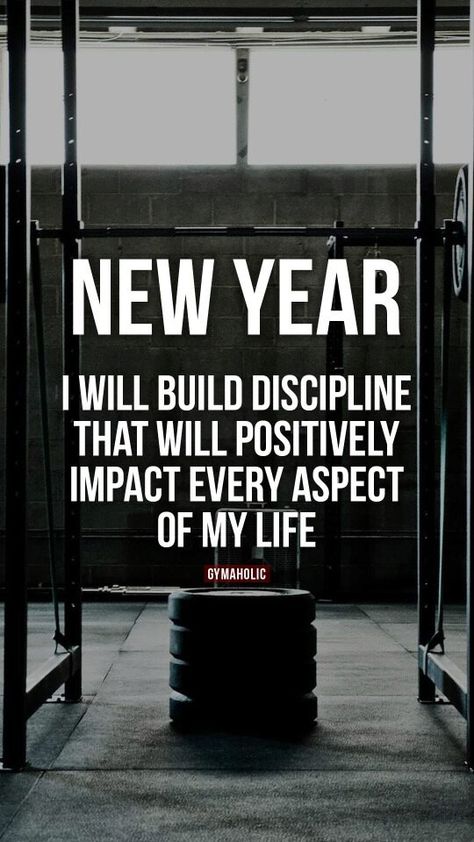 New Year: I will build discipline Build Discipline, Gym Motivation Pictures, Gym Fail, Fitness App, Gym Quote, Motivation Workout, Workout Apps, Stay Motivated, Life Advice