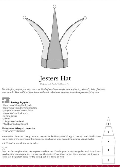 Jester Shoes Diy, Jester Sewing Pattern, Jester Hat Sewing Pattern, Diy Jester Hat, Jester Hat Pattern Sewing, Jester Hat Pattern, Sock Kitten, Jester Cosplay, Hat Sewing Pattern