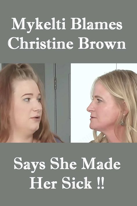 Sister Wives: Mykelti Brown says Christine Brown makes her sick Breanna Brown, Robyn Brown Pinterest Page, Robyn Brown Sister Wives, Sister Wives Robyn, Penny Picture, Sister Wives, Sister Wife, Reality Tv Stars