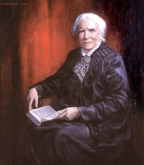 Portrait of Elizabeth Blackwell, by Joseph Stanley Kozlowski, 1905. Credit: Upstate Medical University, New York, Library; Wikimedia Commons. Read more on the GenealogyBank blog: “Elizabeth Blackwell: First Woman Doctor in the U.S.” http://blog.genealogybank.com/elizabeth-blackwell-first-woman-doctor-in-the-u-s.html Famous Women In History, Agnes Sorel, Althea Gibson, Elizabeth Blackwell, Clara Barton, Margaret Beaufort, Vita Sackville West, Abigail Adams, Social Evils