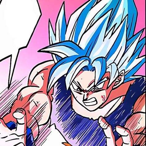 Goku Manga Color, Dbs Icons, Goku Face, Goku Icon, Goku Manga, Dbz Manga, Dragon Ball Wallpaper Iphone, Super Saiyan Blue, Cap Cut