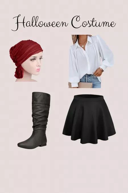 Last minute pirate Halloween costume idea! #LTKunder50 #LTKHalloween #LTKSeasonal Last Minute Pirate Costume, Easy Pirate Costume Women, Pirate Halloween Costume, Easy Halloween Costume, Female Pirate Costume, Pirate Halloween Costumes, Halloween Costume Idea, Pirate Halloween, Last Minute Costumes