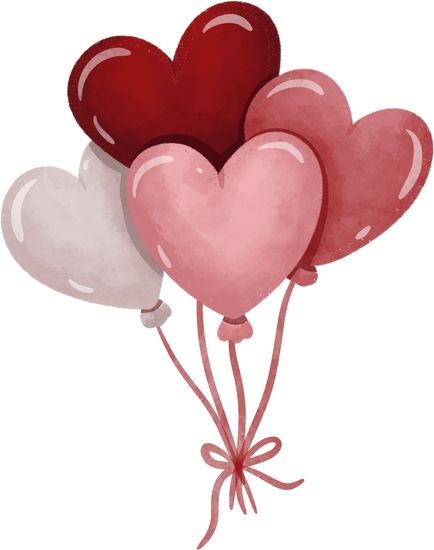 valentines day love balloons watercolor #valentines #ballon #love #pink #watercolor Cute Valentine’s Day Clip Art, Valentines Clipart Cute, Valentines Day Illustration Design, Cotton Candy Recipe, Valentines Day Clip Art, Balloons Watercolor, Valentine Rocks, Valentines Day Balloons, Valentine Illustration