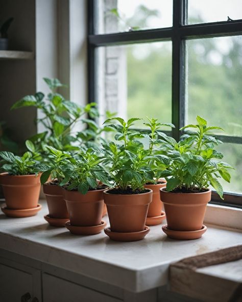 10 Best Herbs To Grow Indoors Counter Top Herb Garden, Thai Apartment, Herb Indoor Garden, Herbs In Kitchen, Kitchen Herb Garden Indoor, Apartment Herb Gardens, Herbs To Grow Indoors, Herbs In The Kitchen, Indoor Herbs