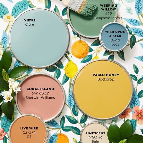 [PaidLink] Our Guide To Painting In A More Eco-Friendly Way #colourfullivingroomdecorpaintcolors House Color Palettes, Color Schemes Colour Palettes, Colourful Living Room, Color Palette Design, Color Inspo, Paint Colors For Home, Dream House Decor, Colour Schemes, Room Colors