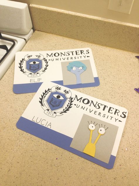 Monsters University Door Decs, Ra Door Tags Colleges, Ra Door Decs Disney, Door Decks Ra, Dorm Tags Ra Door Decs, Monsters University Decorations, Ra Floor Decorations, Dorm Door Decs, Ra Floor Themes Door Decs