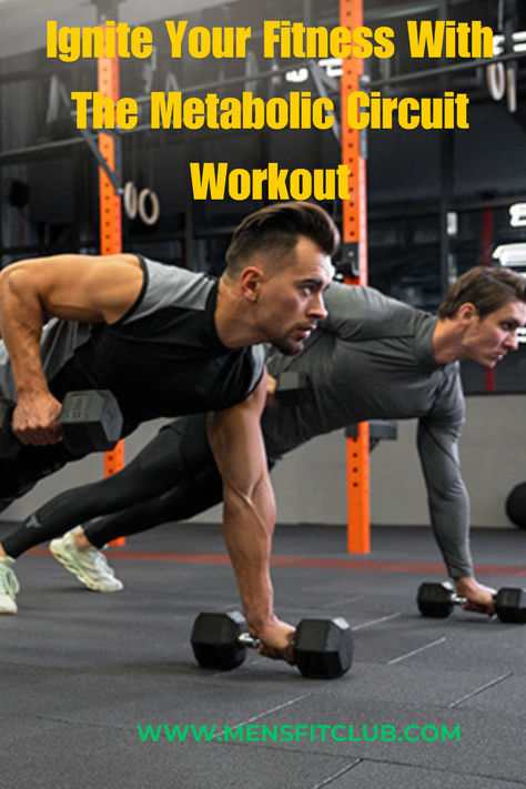 High-energy metabolic circuit workout designed to boost fat burn and improve cardiovascular endurance. This routine includes a combination of strength training, bodyweight exercises, and fast-paced movements to keep your heart rate up while building lean muscle. Circuit Exercises, Metabolic Workout, Metabolic Workouts, Workout For Women, Workout Program, Circuit Workout, Total Body Workout, Hiit Workout, Burn Fat