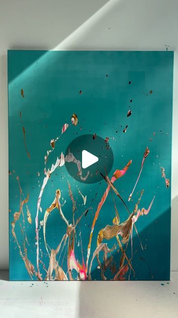 Acrylic Pouring Painting, Artistic Process, Action Painting, Art Process, Abstract Paint, Art To Make, Pouring Painting, Paint Pouring, Process Art