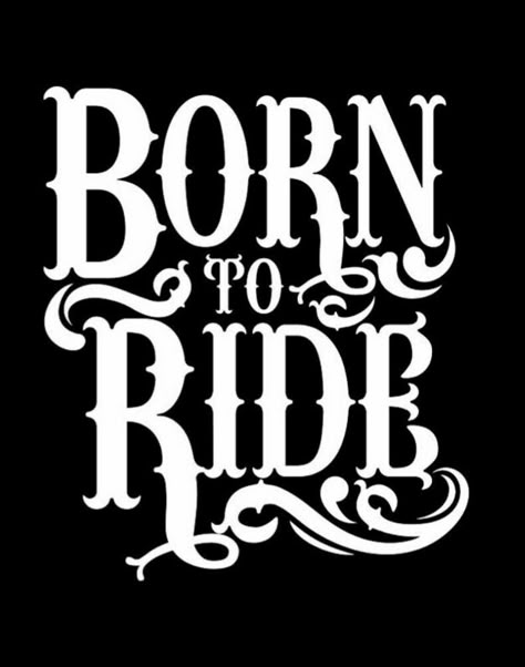 Born To Ride Logo, Biker Design Art, Born To Ride Tattoo, Aesthetic Motorcycle, Truly Aesthetic, Modern Motorcycle, Motorcycles Logo Design, Cool Bike Helmets, Bike Graphics