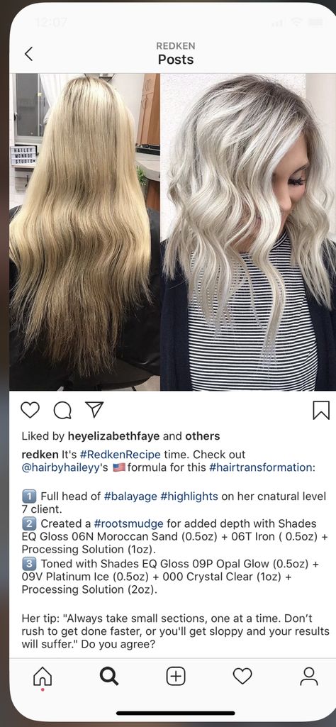 Toning Bleached Hair, Blonde Hair Tips, Toner For Blonde Hair, Redken Hair Color, Dark Blonde Hair Color, Icy Blonde Hair, Redken Hair Products, Creative Hair Color, Hair Color Formulas