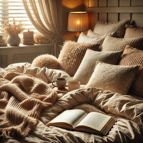 Wrap yourself in warmth and comfort with our Cozy Bedding Collection. Soft textures, soothing colors, and inviting fabrics create the perfect retreat for restful nights and lazy mornings. Whether it’s crisp cotton, plush velvet, or airy linen, each piece is designed to bring relaxation and elegance to your bedroom. Transform your space into a sanctuary of coziness and unwind in style
#CozyBedding #DreamyComfort #BedroomInspo #SoftTextures #WarmAndCozy #HomeDecor #RelaxingVibes #SleepSanctuary #InteriorDesign #ComfyLiving #LuxuryBedding #SnuggleUp #HyggeHome #BedtimeBliss #SereneSpaces Sleep Sanctuary, Hygge Home, Cozy Bedding, Soothing Colors, Cozy Bed, Bedding Collections, Luxury Bedding, Bedroom Inspo, Soft Textures