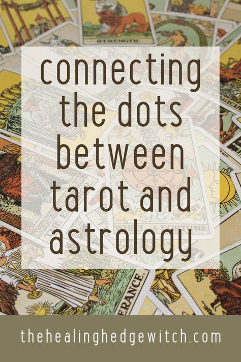 Connecting the dots between tarot and astrology Tarot And Astrology Correspondences, Astrology Tarot Cards, Tarot Cards Astrological Signs, Astrology And Tarot, Zodiac Tarot Cards, Tarot Zodiac, The World Tarot, Witchcraft Herbs, Strength Tarot