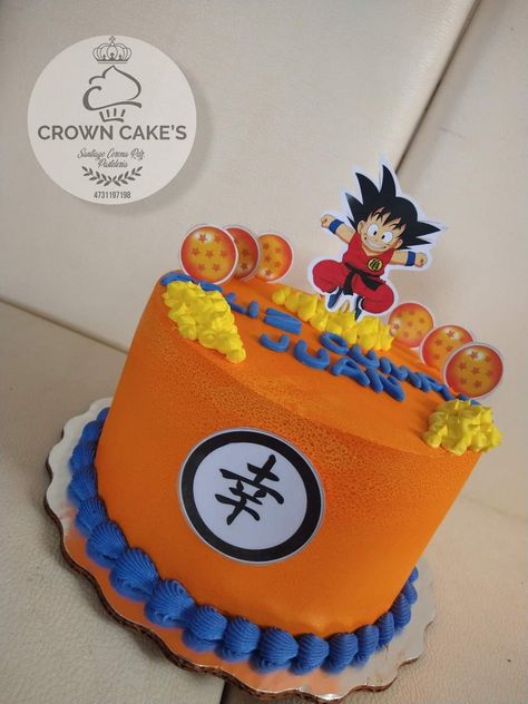 Dragon Ball Z Cake Ideas, Dragonball Cupcakes, Dragon Ball Z Birthday Cake, Dragon Ball Z Cake Goku, Dragon Ball Cake Ideas, Goku Cake Ideas, Dragon Ball Z Cake Birthdays, Goku Cake Dragonball Z, Goku Birthday Cake