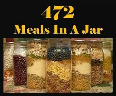 Meals in jar Mason Jar Meals, Dehydrated Food, Mason Jar Gifts, Meals In A Jar, Make Ahead Meals, Emergency Prepping, Survival Food, Jar Diy, Jar Gifts