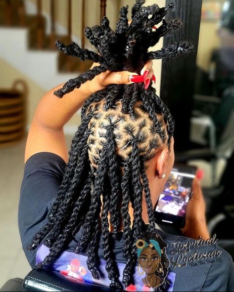 Retwisted locs Locs Styles For Long Hair, Long Thick Locs Styles, Locs On Girls Real Hair, Faux Locs Hairstyles Short, Rope Twist Men, Barrell Twist On Locs For Women, Medium Thick Locs On Black Women, Rope Hairstyles, Rope Twist Locs