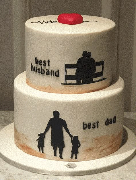 Father Cake Design Images (Father Birthday Cake Ideas) Father's Birthday Cake Design, 50th Birthday Cake For Father, Dads Cakes Birthday Ideas, Fathers Birthday Cake Ideas, Family Cake Ideas Birthdays, Dads Birthday Cake Ideas, Cake Family Design, Family Birthday Cake Ideas, Fathers Day Cake Ideas Creative