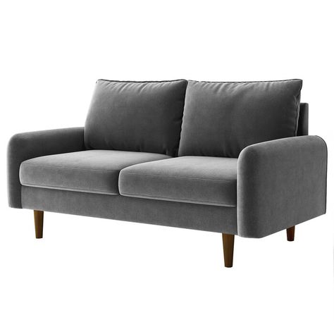 Loveseat Couch, Teenager's Room, D Gray, Kitchen Sale, Patio Furniture For Sale, Small Apartment, 2 Seater Sofa, Everly Quinn, Mid Century Style