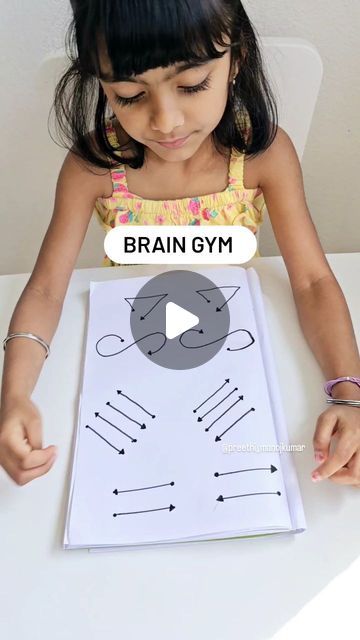 Logapreethi | Kids Activities on Instagram: "Brain gym #like #savethis  Simple and effective brain gym for kids  It helps in  ✨Hand eye coordination  ✨Focus  ✨Attention span  ✨Observation skill  Follow @preethi_manojkumar for more screen free play ideas  Activity inspired by @toddlers_play_chronicles  #activityideas#kidsactivity#braingym#observation#kidsbrain#earlylearning#homeschooling  [kidsactivity, brain booster, brain gym, education]" Vestibular Activities, Gym For Kids, Brain Gym For Kids, Brain Booster, Fun Brain, Brain Gym, Free Play, Logic Puzzles, Attention Span