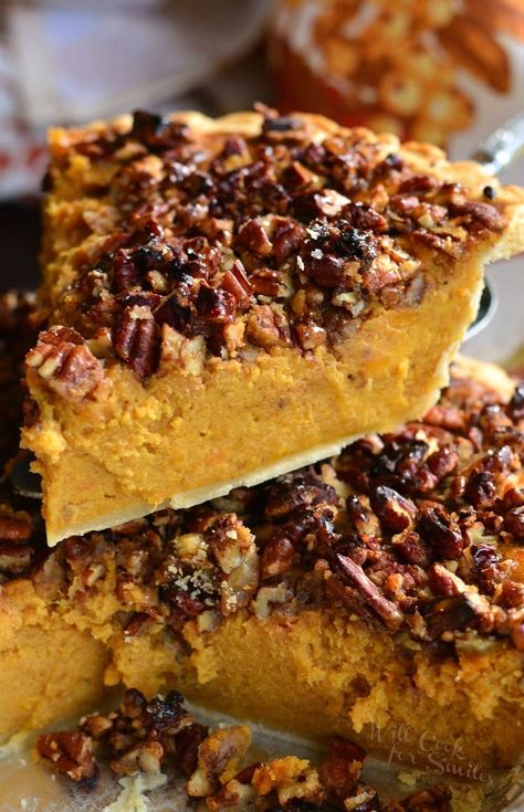 Coconut Sweet Potato Pie, Sweet Potato Pecan Pie, Homemade Sweet Potato Pie, Pecan Crunch, Vegan Sweet Potato Pie, Sweet Potato Pies, Sweet Potato Cheesecake, Sweet Potato Pie Southern, Sweet Potato Pecan