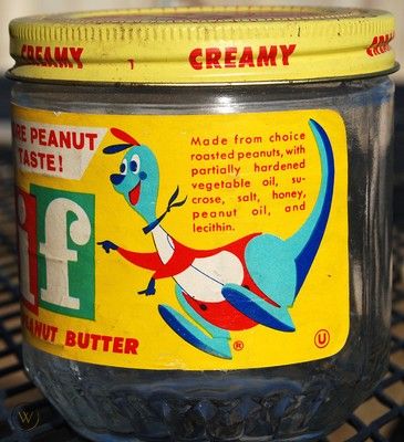 1960's Jif Creamy Peanut Butter Jar, Jifaroo Graphic | #253028457 Jif Creamy Peanut Butter, Jif Peanut Butter, Peanut Butter Jar, Peanut Oil, Roasted Peanuts, Creamy Peanut Butter, Vegetable Oil, Peanut Butter, Peanut