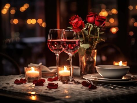 Foto cena romántica con flores y velas p... | Premium Photo #Freepik #photo #cena-romantica #cena-pareja #cena-elegante #noche-romantica Cena Romantica Aesthetic, Candle Night Dinner, Thanksgiving Kids Table, Romantic Table, Hilton Garden Inn, Good Night Blessings, Thanksgiving Kids, Romantic Dinner, Kid Table