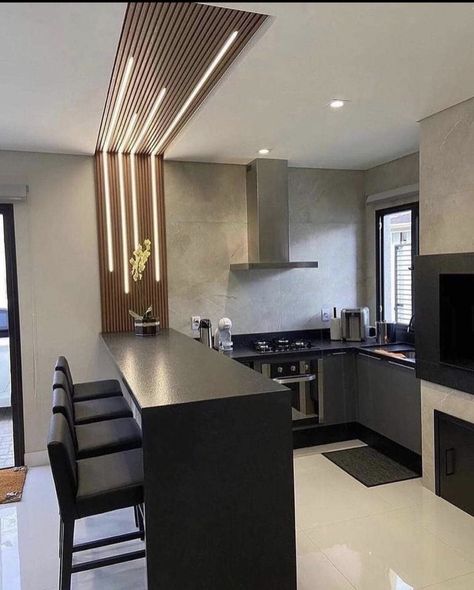 Backsplash For White Cabinets, Desain Pantry, Modern Kitchen Cabinet Design, Modern Kitchen Interiors, Kitchen Interior Design Decor, Modern Kitchen Design Open Concept, Kitchen Design Open, Kitchen Interior Design Modern, Kitchen Design Plans