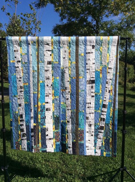 Landscape Art Quilts, Landscape Quilt, Quilt Modernen, String Quilts, Quilt Art, Landscape Quilts, Picture Quilts, Tree Quilt, Strip Quilts