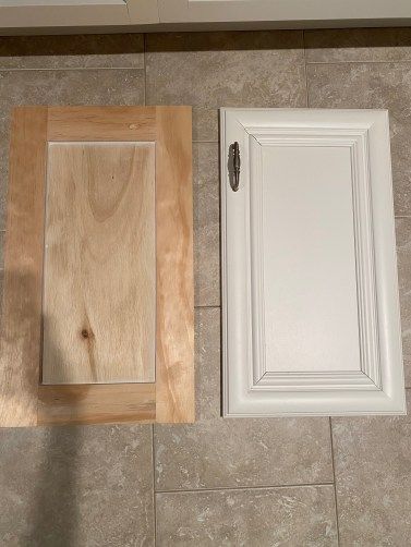 Diy Kitchen Cabinet Doors, Diy Shaker Cabinet Doors, Diy Shaker Cabinets, Cabinet Door Makeover, Shaker Kitchen Doors, New Cabinet Doors, Shaker Style Cabinet Doors, Shaker Cabinet Doors, Update Kitchen Cabinets