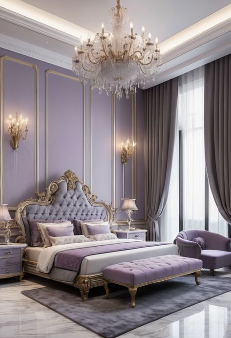 Glam bedroom decor