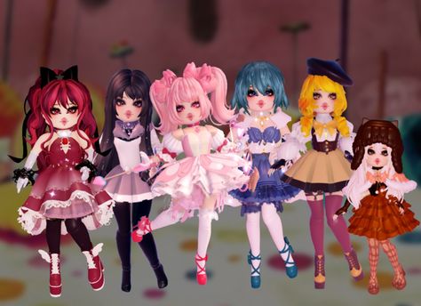 Madoka Magica Royale High, Royal High Characters, Animal Royale High, Madoka Magica Roblox Avatar, Video Game Character Royale High, Madoka Magica Characters, Royal High Avatar, Madoka Royale High, Madoka Roblox Avatar