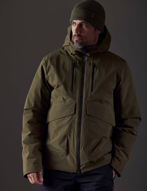 Snow Jackets Luxury Parka With Double-lined Hood For Outdoor Activities, Luxury Windproof Puffer Jacket For Outdoor Activities, Luxury Green Parka For Outdoor Activities, Luxury Modern Windbreaker For Outdoor Activities, Mens Ski Apparel With Vest, Cheap Hooded Jacket For Men For Outdoor Activities, Luxury Bespoke Winter Outerwear, Luxury Timeless Men's Outerwear, Cheap Men's Outdoor Track Jacket