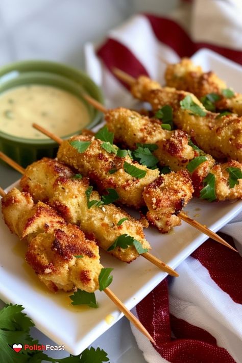 Crispy City Chicken Recipe (Polish-American Skewers) City Chicken Recipe Baked, Polish City Chicken Recipe, City Chicken Recipe, Skewers Recipes, Polish Dishes, Pittsburgh Food, Polish Recipe, Polish Foods, Brownie Pudding