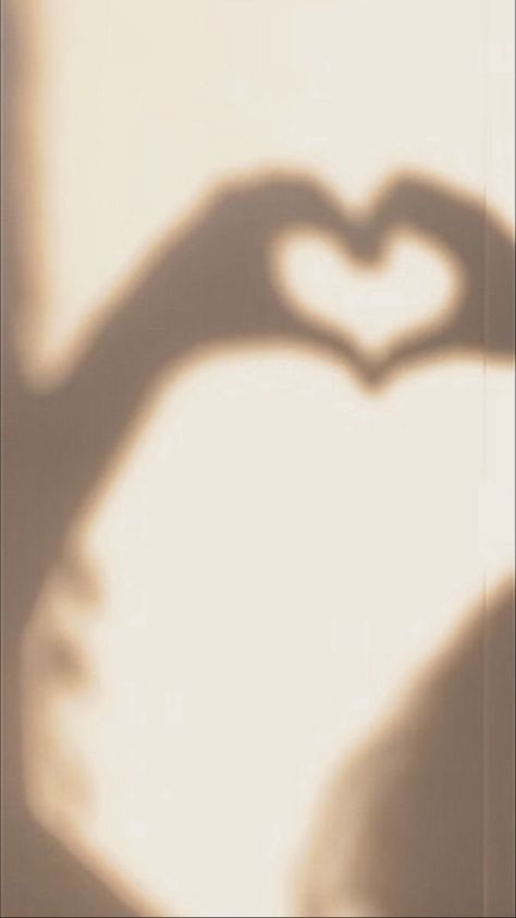 Aesthetic Heart Images, Shadow Heart Wallpaper, Cream Background Cream Background Aesthetic, Heart Shape Hands Aesthetic, Beige Shadow Aesthetic, Heart Shadow Wallpaper, Light Love Aesthetic, Beige Heart Aesthetic, Beige Aesthetic Heart