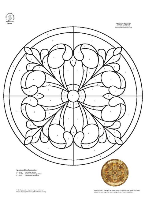 Round stained glass template (736×1041) Free Stained Glass Patterns, Art Glass Pumpkin, Spectrum Glass, L'art Du Vitrail, Glass Painting Designs, Painted Glass Art, 3d Tattoos, Stained Glass Suncatchers, Stained Glass Designs