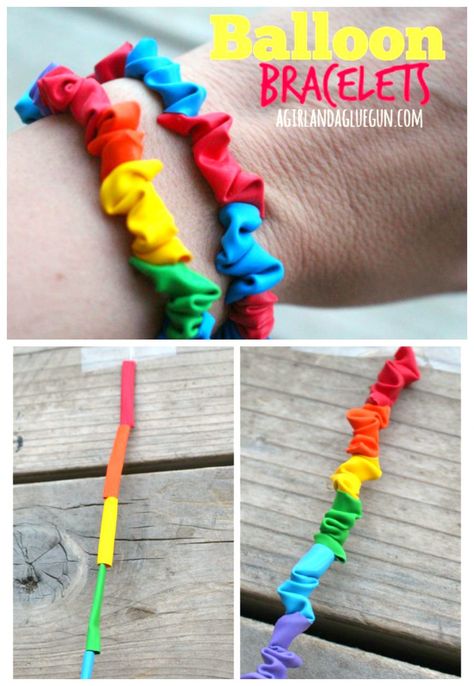 Balloon Bracelets, Day Camp Activities, Daughter Day, Circus Crafts, Bracelets Summer, Camp Theme, Whimsical Fonts, Rainy Day Crafts, Children's Activities