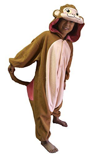 Japanese Monkey Kigurumi (5-9 Years) * Want additional info? Click on the image. (This is an affiliate link) #CostumesforKids Flying Monkey Costume, Baby Monkey Costume, Baby Halloween Costumes Newborn, Monkey Onesie, Monkey Halloween Costume, Japanese Monkey, Monkey Costume, Silly Monkey, Monkey Costumes