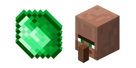 Minecraft Emerald, Minecraft Pack, Old Minecraft, Custom Cursor, Chrome Web, Adventure Game, Pc Game, Bed Room, Decoration Ideas