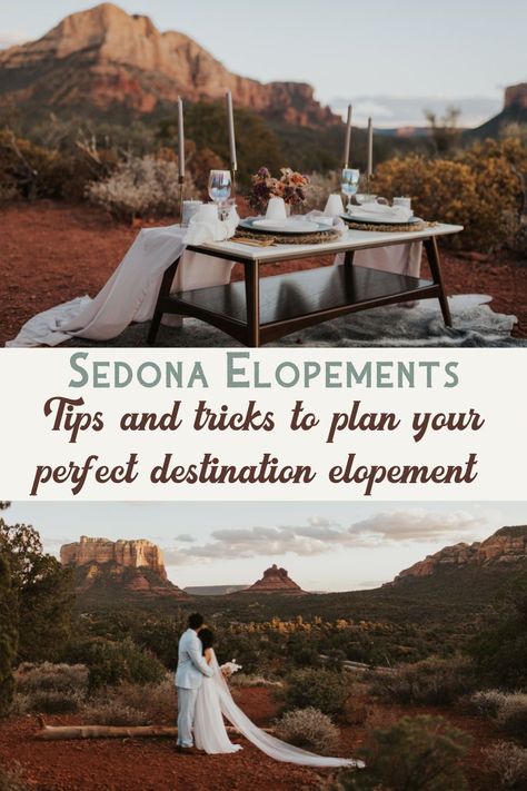 Places To Get Married In Arizona, Arizona Elopement Packages, Small Intimate Wedding Sedona, Elope In Sedona, Sedona Arizona Elopement, Sedona Micro Wedding, Sedona Wedding Venues, Sedona Arizona Wedding, Sedona Elopement