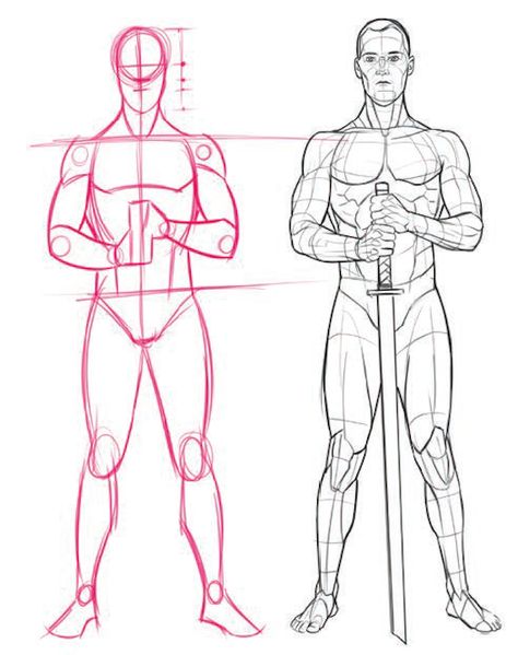 Male Warrior Pose Reference, Swordfighting Reference Poses, Human Body Drawing, Drawing Body Poses, Human Anatomy Drawing, Human Anatomy Art, Human Drawing, Reference Drawing, Body Reference Drawing