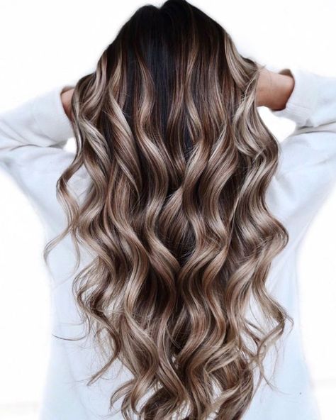 Balayage Long Hair, Brown And Blonde, Blond Balayage, Brunette Hair With Highlights, Hair Artist, Brown Hair With Blonde Highlights, Ash Blonde Hair, Brown Hair Balayage, Brown Blonde Hair